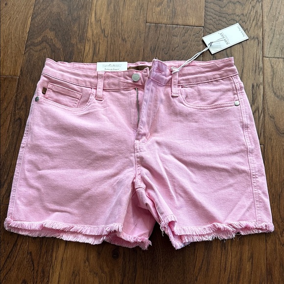 Judy Blue Pants - Judy Blue Pink Jean Shorts